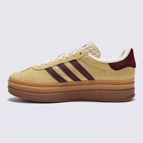 Adidas Originals Gazelle Bold W Almost Yellow Women's Casual Shoes - Picture 3 of 6